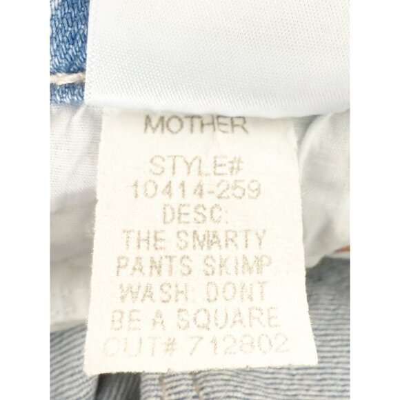 Mother Superior Smarty Pants Skimp Jeans in Don’t be a square size 28 - Picture 9 of 11